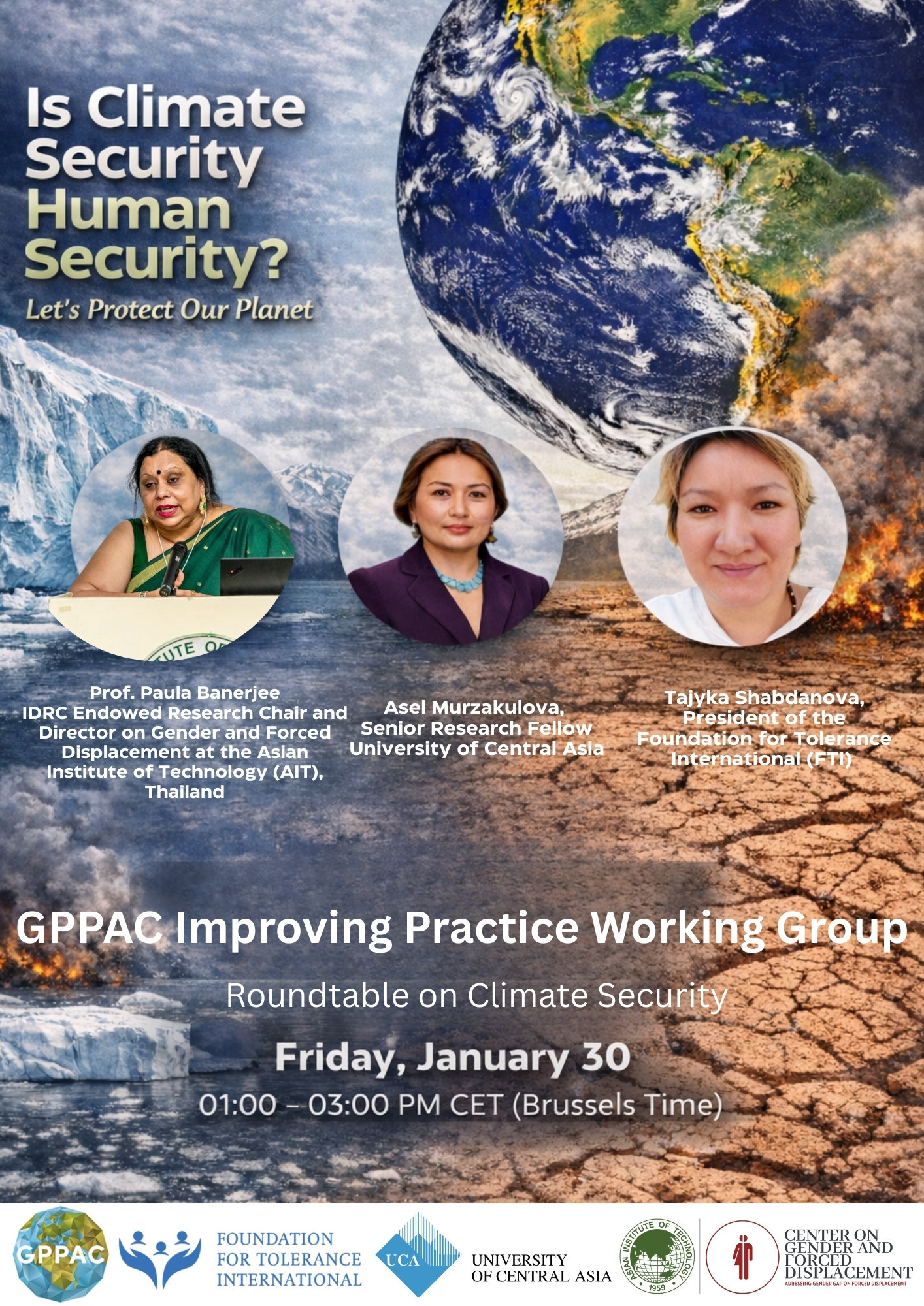 Poster of the event Is Climate Security Human Security?