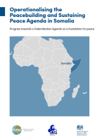 Report cover with map of Africa and Somalia highlighted