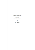 Cover Financial Report 2021