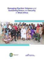 Cover managing election violence in West Africa