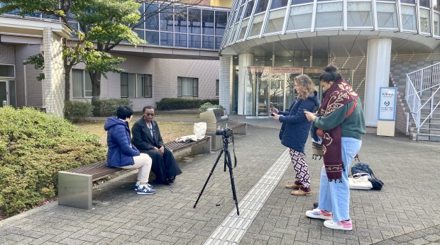 Behind the scenes: Video recording in Tokyo