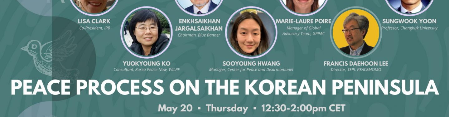 Announcement of speakers
