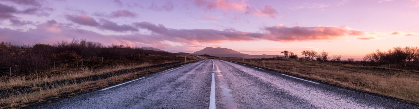 Road towards a horizon