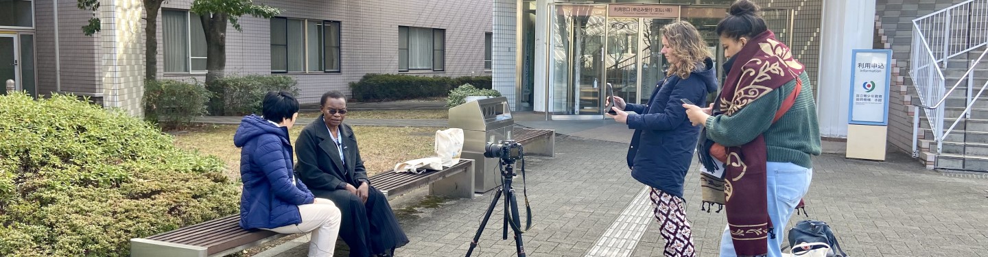 Behind the scenes: Video recording in Tokyo