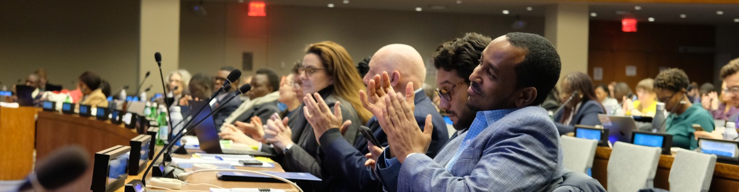 Ahmed at the 2nd CSO-UN Dialogue on Peacebuilding