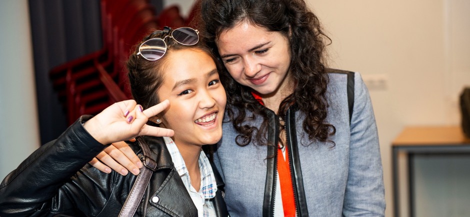 Participant of the Cameras in Hands project to empower youth in Kyrgyzstan