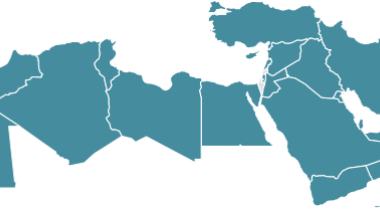 Map of Middle East & North Africa