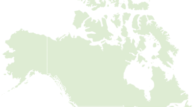 Map of North America
