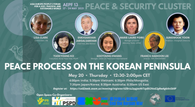 Announcement of speakers  