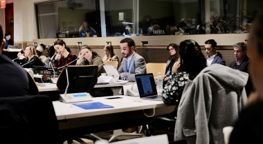 Local peacebuilder at the UN in New York