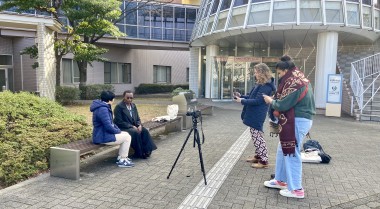 Behind the scenes: Video recording in Tokyo