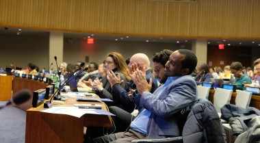 Ahmed at the 2nd CSO-UN Dialogue on Peacebuilding